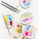 Oval Palette (Set of 4) Artist's Tools