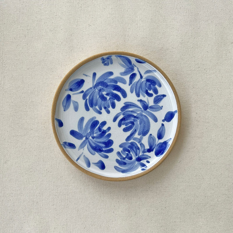 Chrysanthemum Side Plate Button Curry
