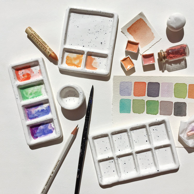 8 Pan Palette Artist's Tools